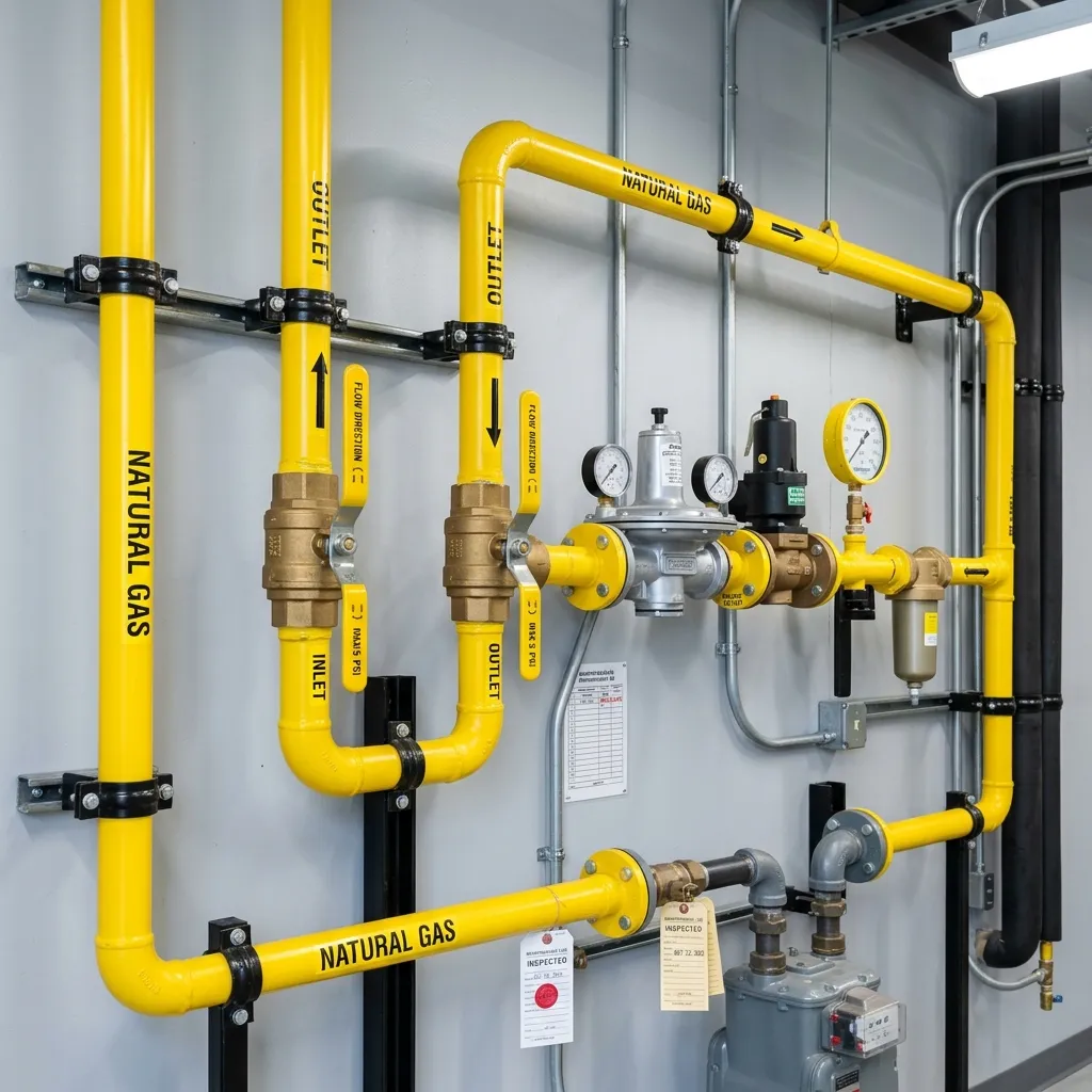 Gas Line Services Plumber in Derma, MS